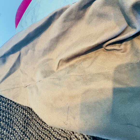 Y2K Isabella Fiore Carina Hobo Dark Brown Knitted Real Leather 16'hx14L Boho Bag - Picture 14 of 14